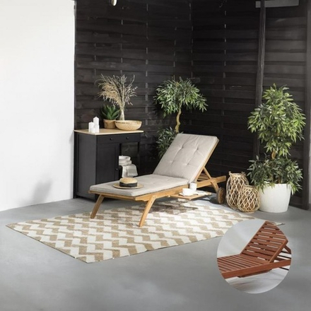 Шезлонг-лежак Afina A37B Beige