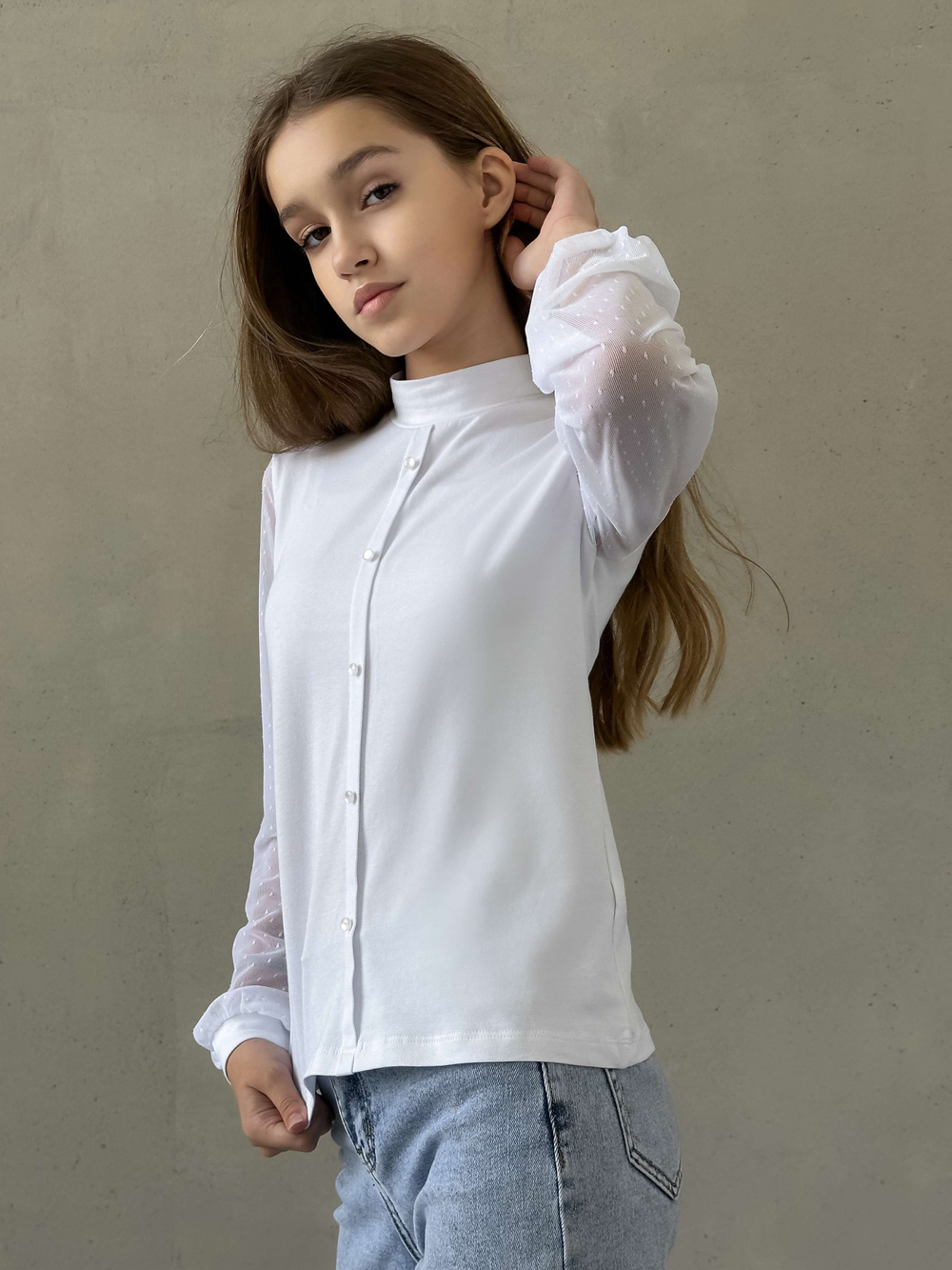 Водолазка для девочки 6022