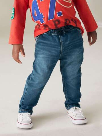 Джинсы для мальчика Next 971-098, Синий