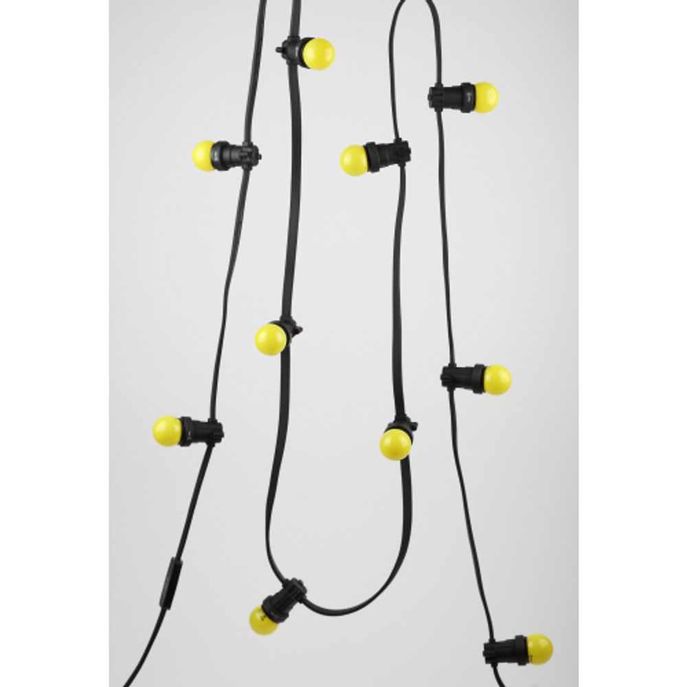 Лампа светодиодная ЭРА STD ERAYL45-E27 1Вт шар желтый для белт-лайт Е27 | Лампы светодиодные Белт-Лайт