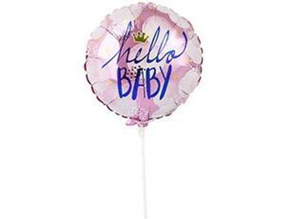 F Мини-фигура, Круг Hello Baby Малышка, 9''/23 см, 5 шт.
