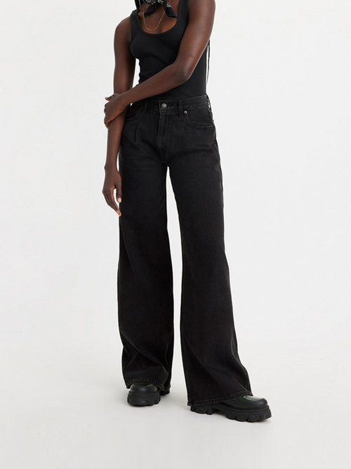 Женские свободные прямые джинсы Levi's Baggy Dad Wide Leg A7455-0000