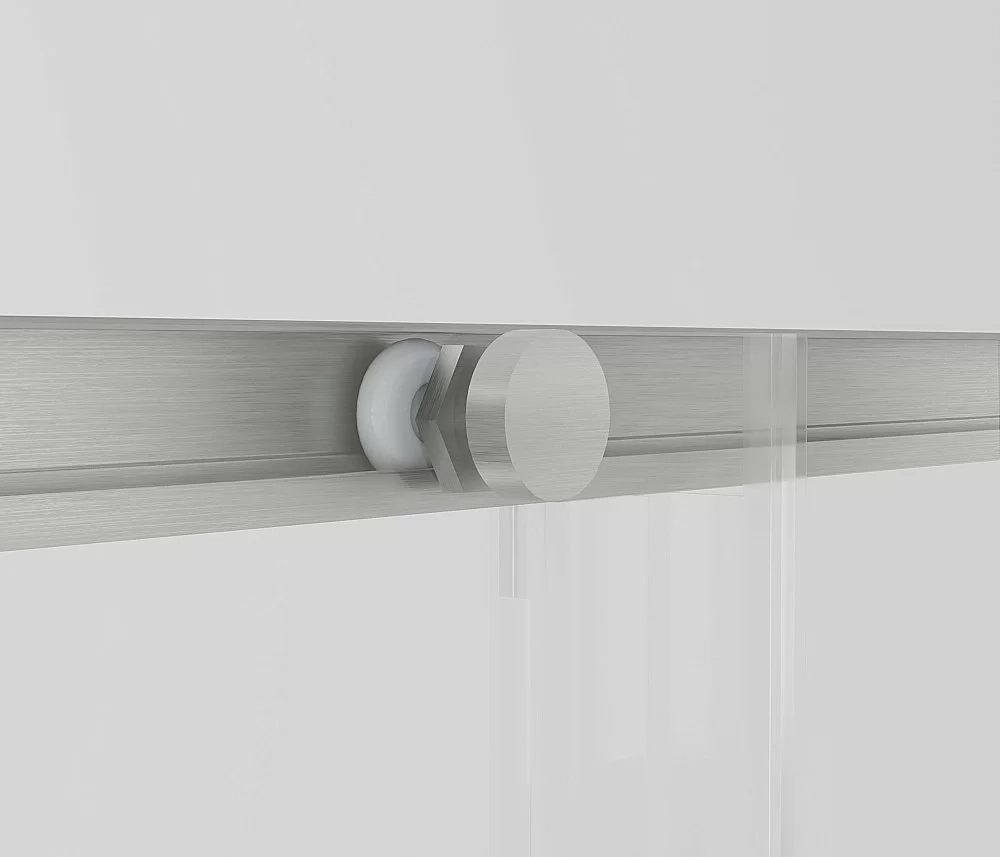 Душевой уголок Vincea Slim-N VSS-4SN9010CLBN 100x90 профиль брашированный никель/стекло прозрачное