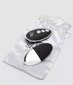 Клиторальный стимулятор с пультом ДУ Relentless Vibrations Remote Knicker Vibrator (Цвет: черный с серебристым)