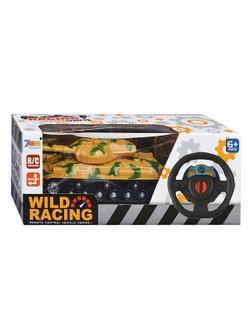 Игрушка Танк Камуфляж, радиоуправляемый (768-D20), цвет желтый