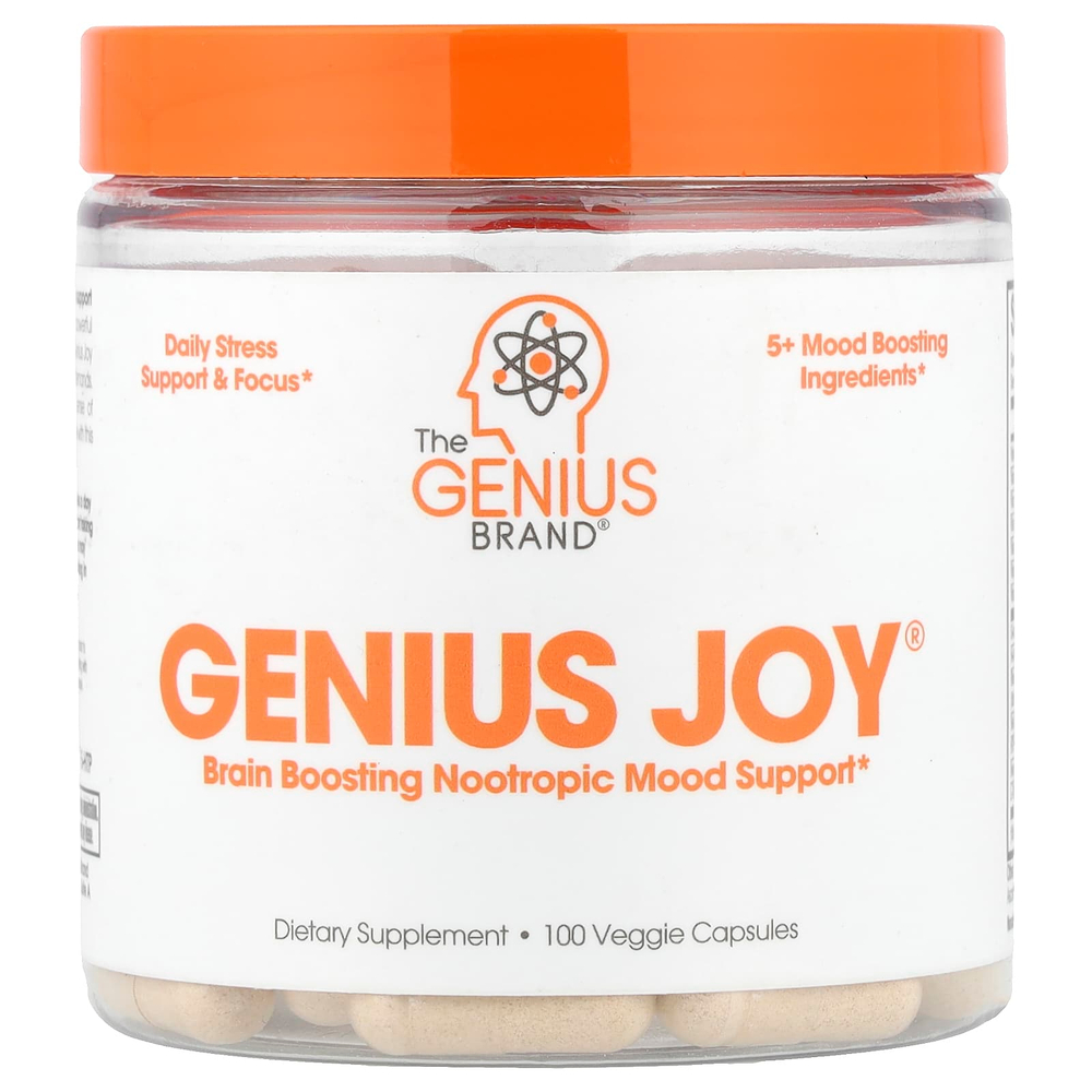 The Genius Brand, Genius Joy®, 100 растительных капсул