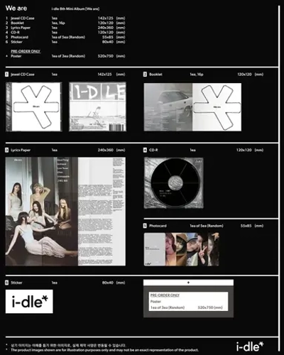 Альбом I-DLE - 8th Mini Album [Special Jewel ver.]