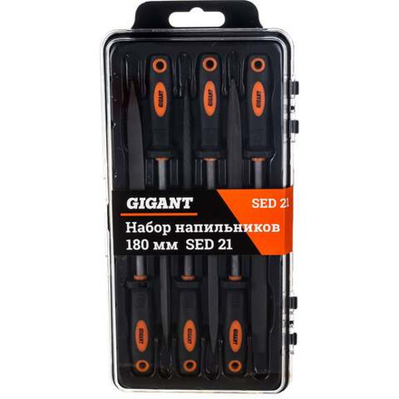 Набор напильников Gigant 180 мм SED 21