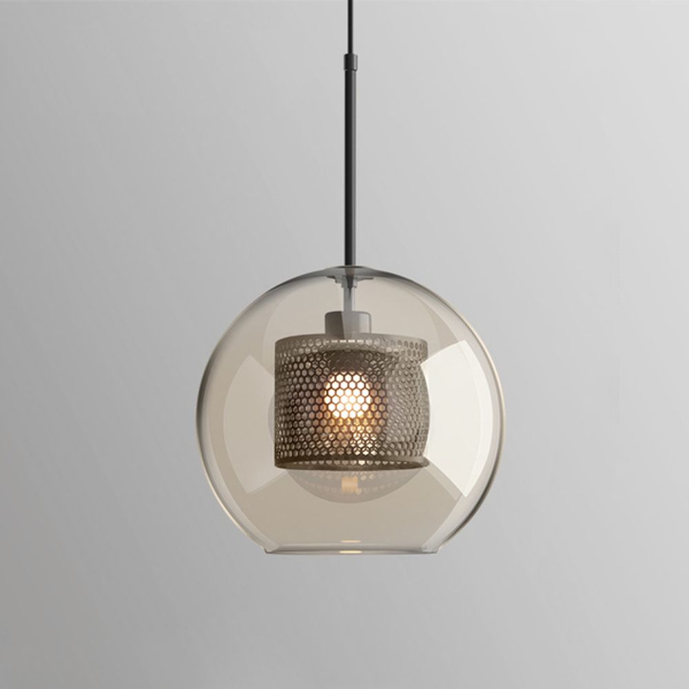 Подвесной светильник CATCH AMBER Pear L D30