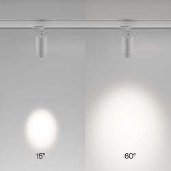 Трековый трехфазный светодиодный светильник Maytoni Trinity   TR198-3-20W4K-Z-W