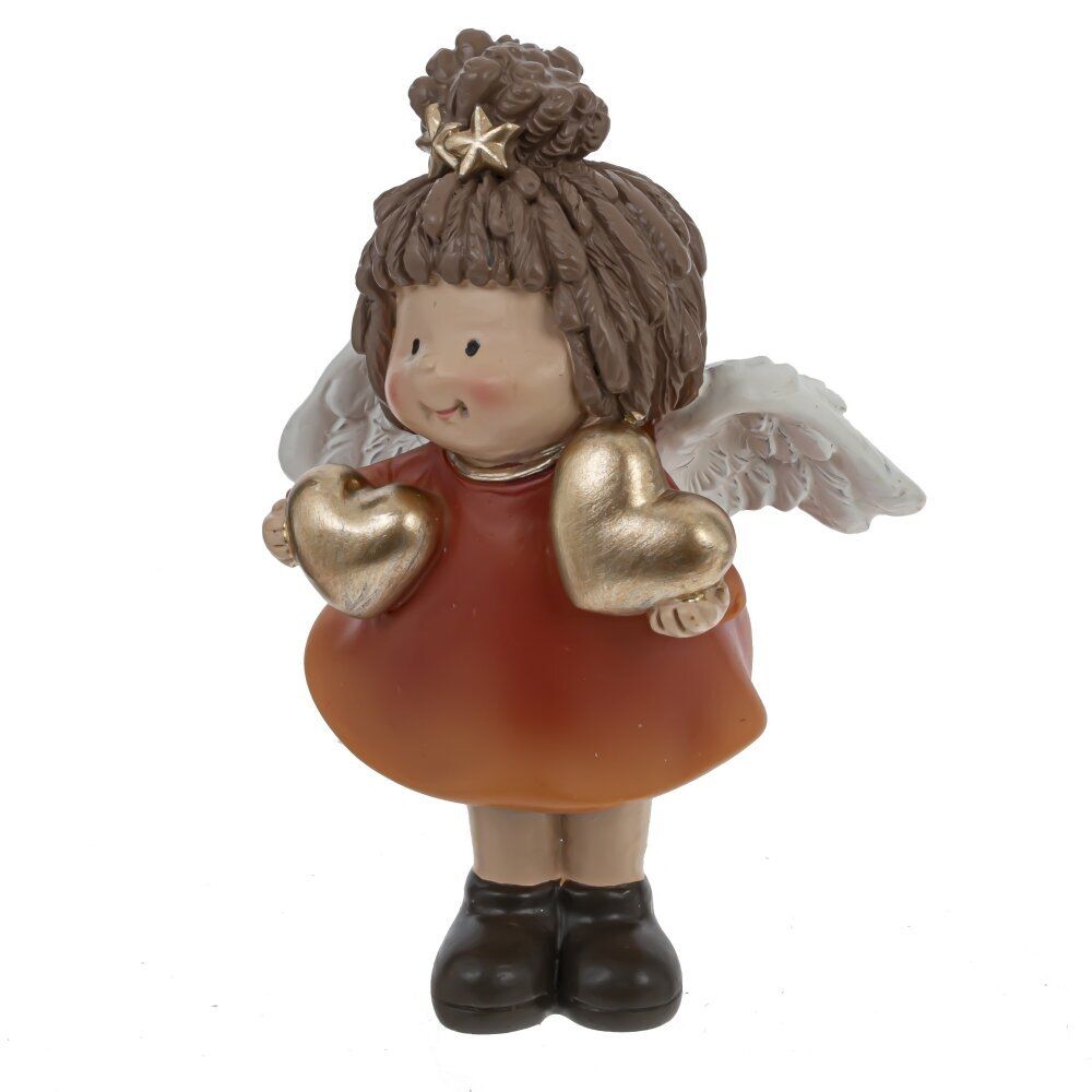 GAEM Фигурка декоративная "Девочка-Ангел", L7 W4 H9 см, 4в.