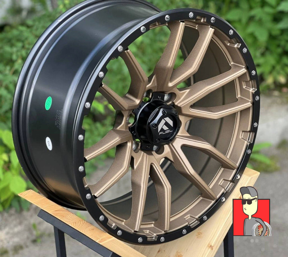 Комплект дисков Fuel Off-Road 17x9 et0 6x139.7