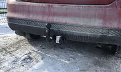 Фаркоп для Ford Focus хетчбек 2004-2019. Тип шара: A. Нагрузки: 1500/75 кг, FD 19