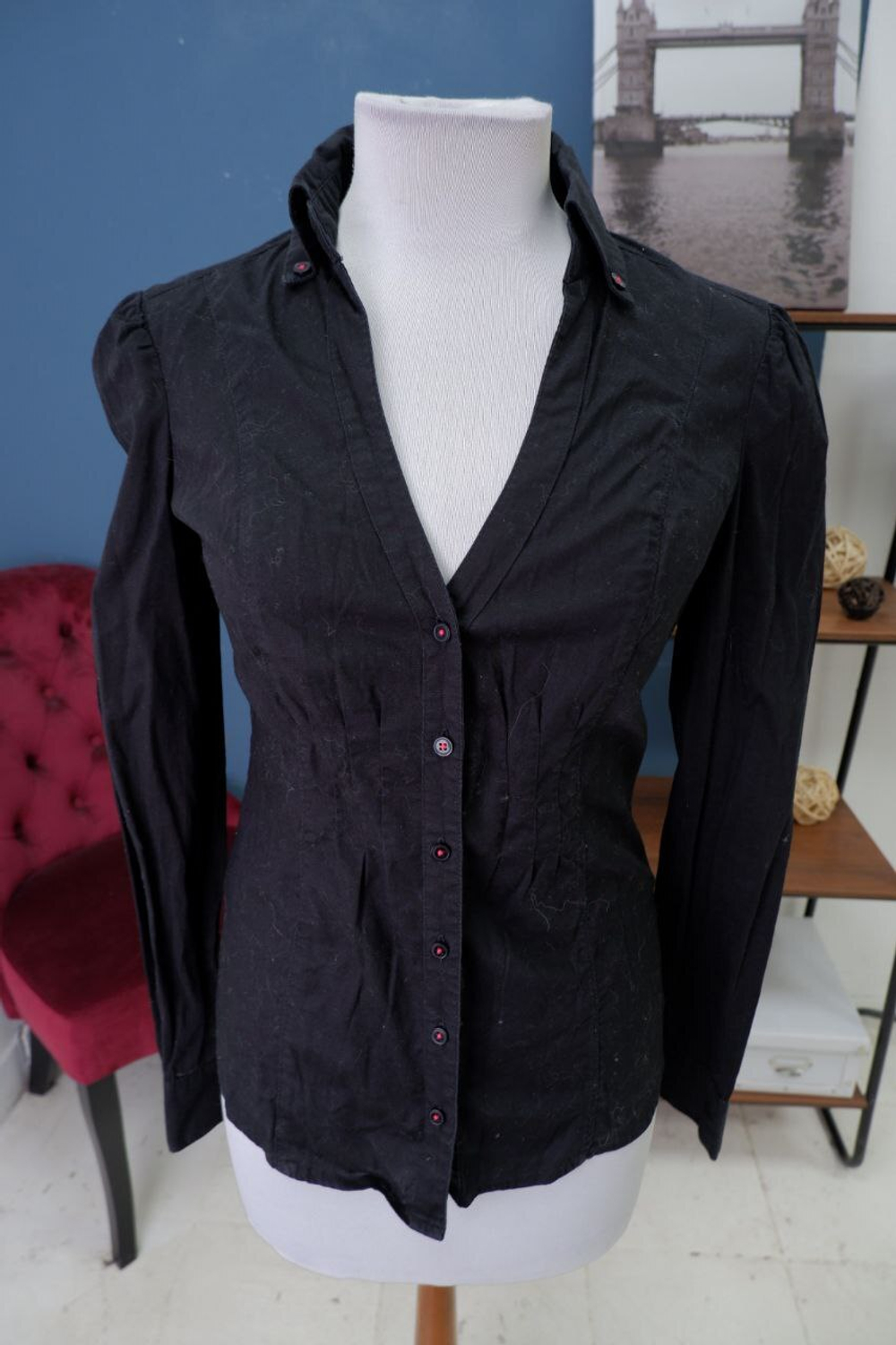 Рубашка темная 44 размер