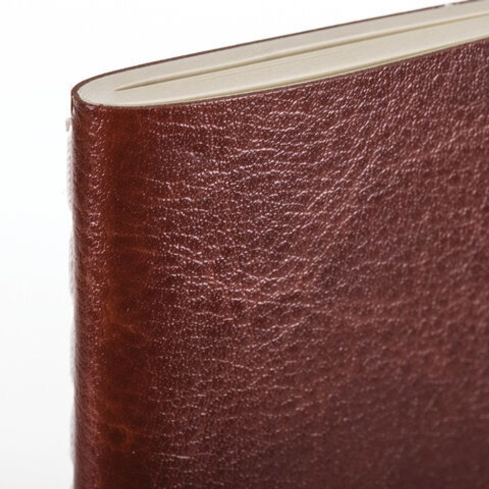 Тетрадь 60 л. в клетку обложка гладкий кожзам, сшивка, А4 (210х297мм), КОРИЧНЕВЫЙ, BRAUBERG VIVA, 403905