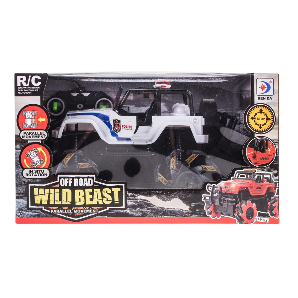 Джип на РУ, коробка RD586A-4BZ