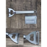 Овощечистка с горизонтальным лезвием, нерж.сталь