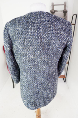 Пальто твидовое короткое, визуально на 48 размер