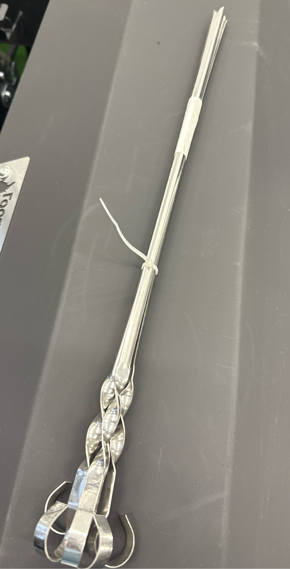 Набор шампуров 45см/5шт угловой