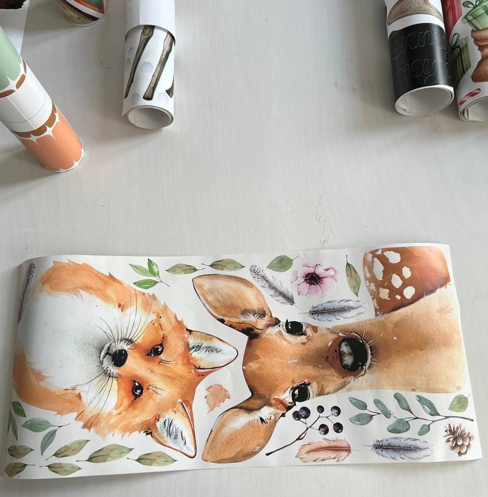 Лесные зверята ( только 1 часть набора, вторая отсутствует)