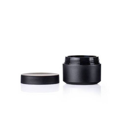 Банка пластиковая (черная, с широкой горловиной), 50мл №9138