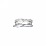 Серьга каффа Geo Silver