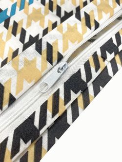 Пододеяльник сатин Milky Garden "Сrow foot" 1,5-спальный на молнии 145x215 см