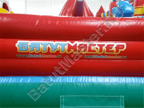 Коммерческий надувной батут "Страна клоунов"