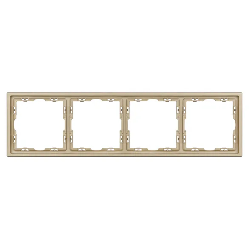 Рамка пластиковая FRM-NOBE-SFPL-4-GD (Arlight, -) 054225