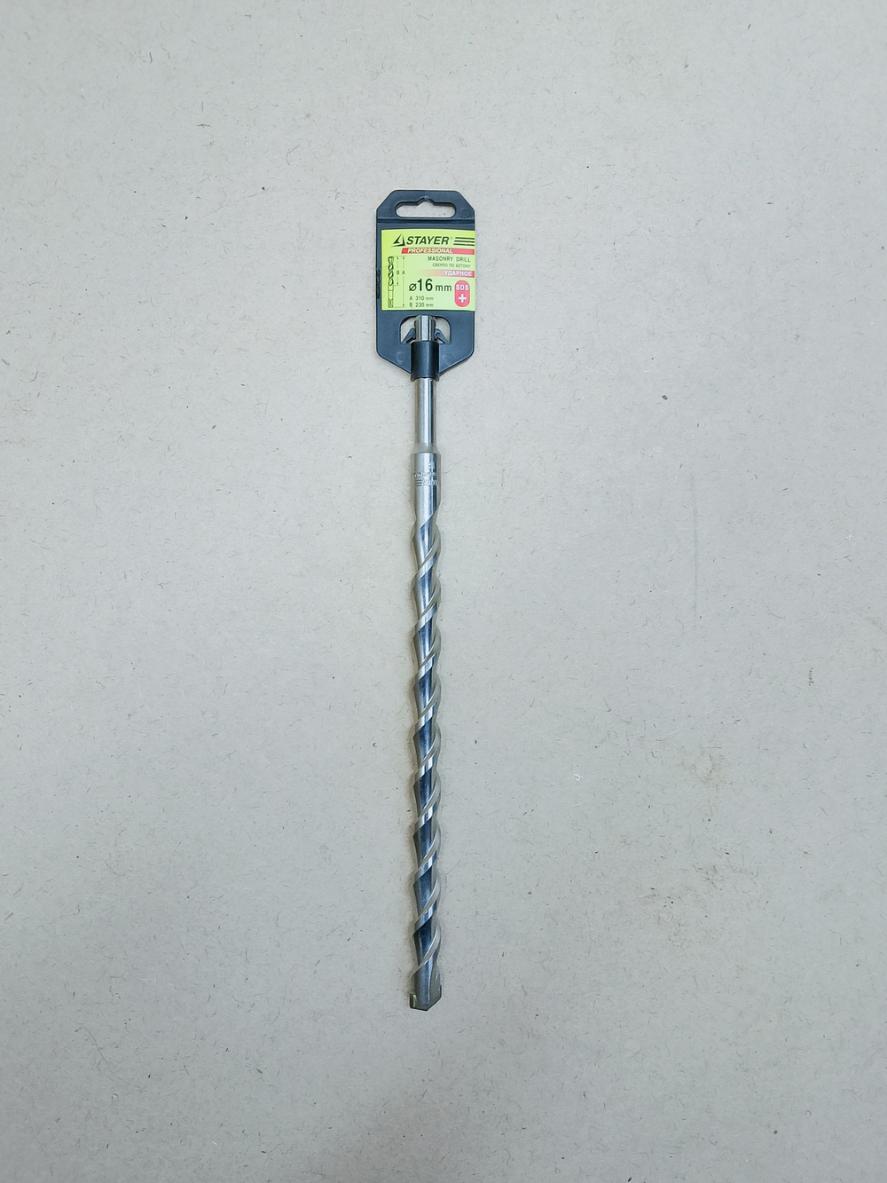 Бур Stayer PROFI по бетону хвостовик SDS+ 16*310