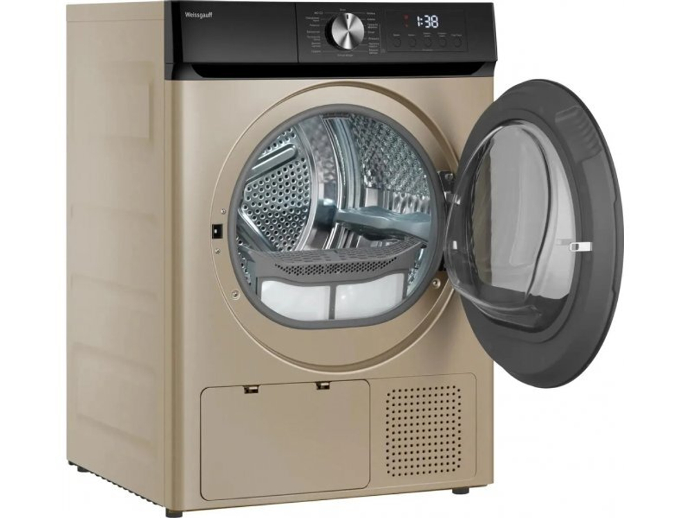 Сушильная машина Weissgauff WD 6010 Heat Pump золотистый
