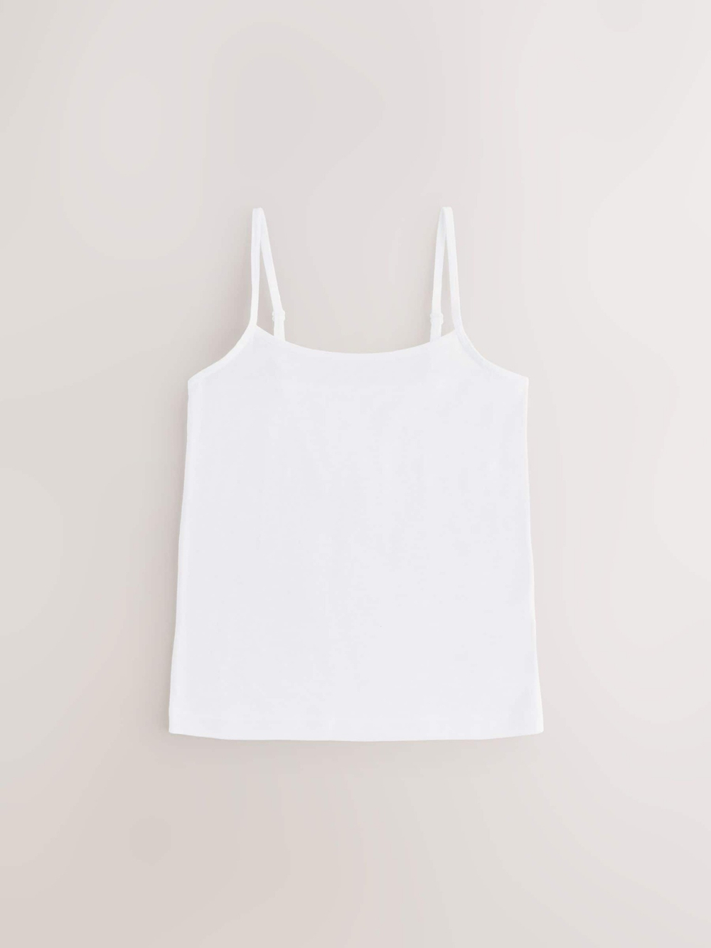 Майка на бретельках для девочки Next AB5-054, 3 шт., Белый