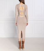 платье luna GUESS - бежевый(W2BK10 Z2YN2)