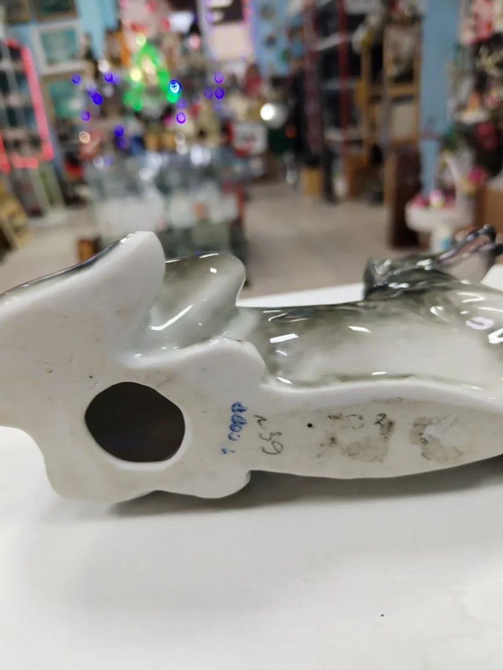 Статуэтка собака овчарка лфз