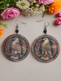 Серьги Сокол