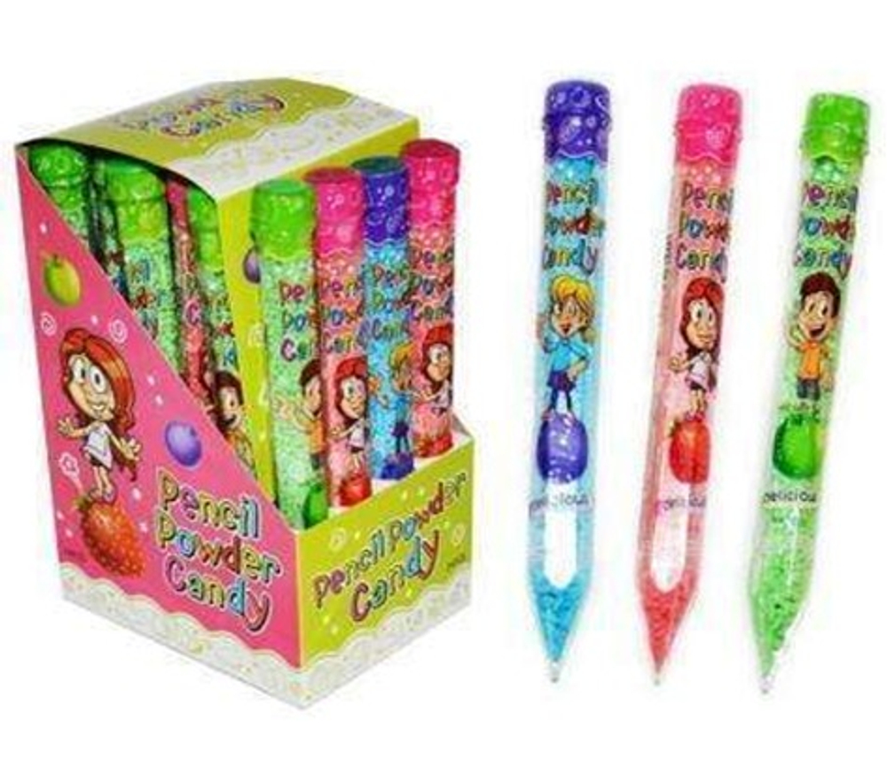Шипучка Карандаш (Pencil Powder Candy) 24шт*12гр