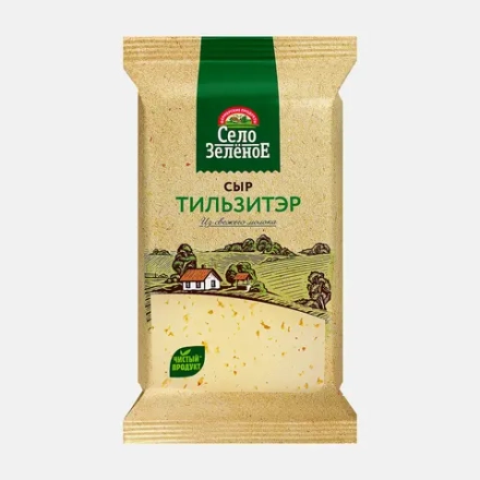 Сыр Село Зеленое Тильзитэр 50% 200г