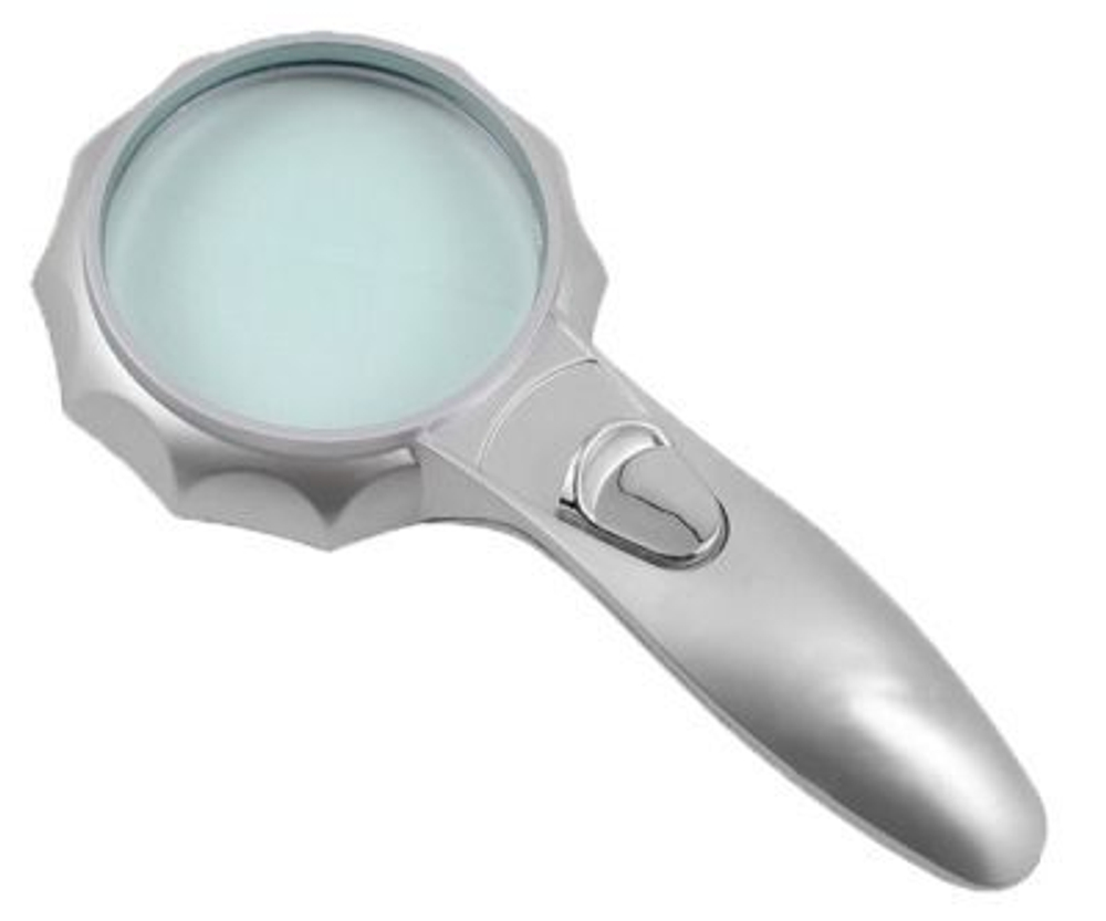 Лупа ручная с подсветкой 65мм (6LED)ТН 600555 Magnifier