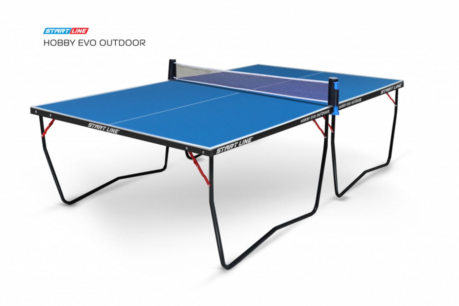 Стол теннисный Hobby EVO 4 Всепогодный Синий фото №1