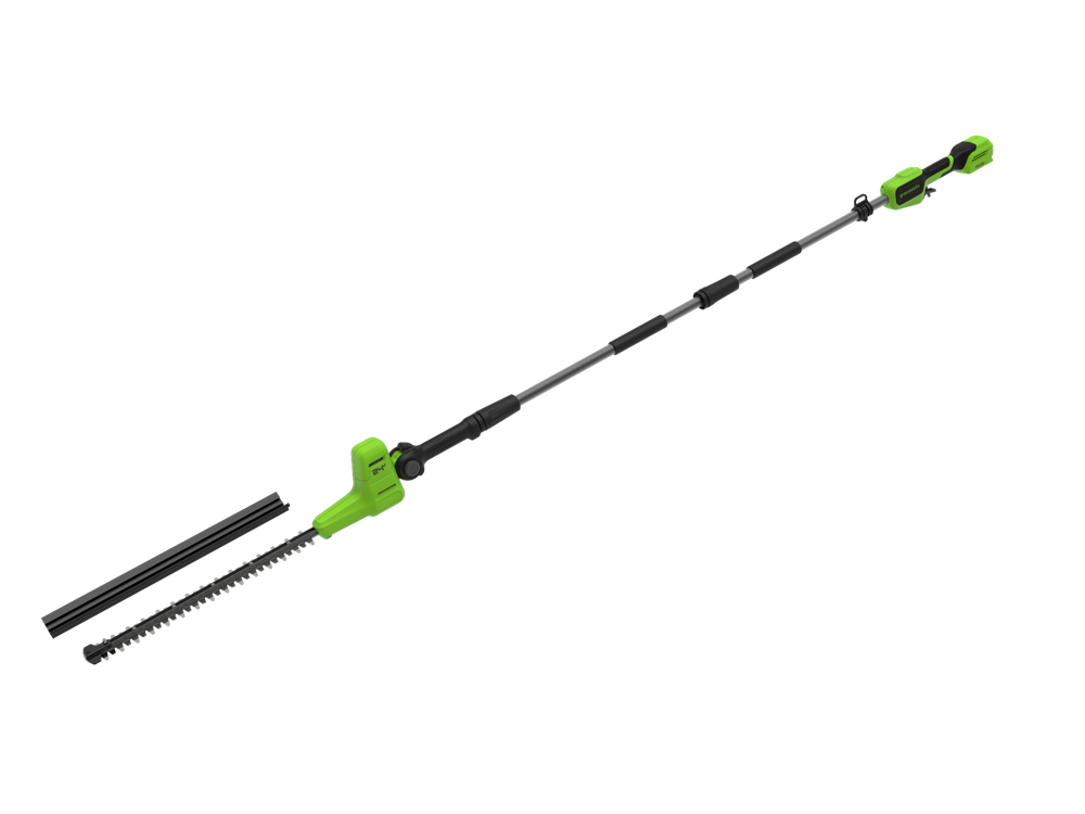 Кусторез штанговый аккумуляторный Greenworks G24PH511, 24V, 51см, без АКБ и ЗУ (2301907)