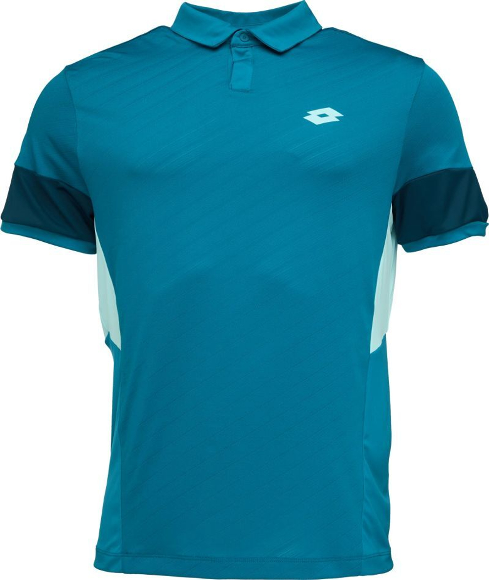 Мужское теннисное поло Lotto Tech и D1 Polo - blue 3025C