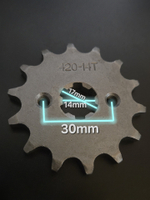 звезда передняя мопед Alpha альфа 420/14