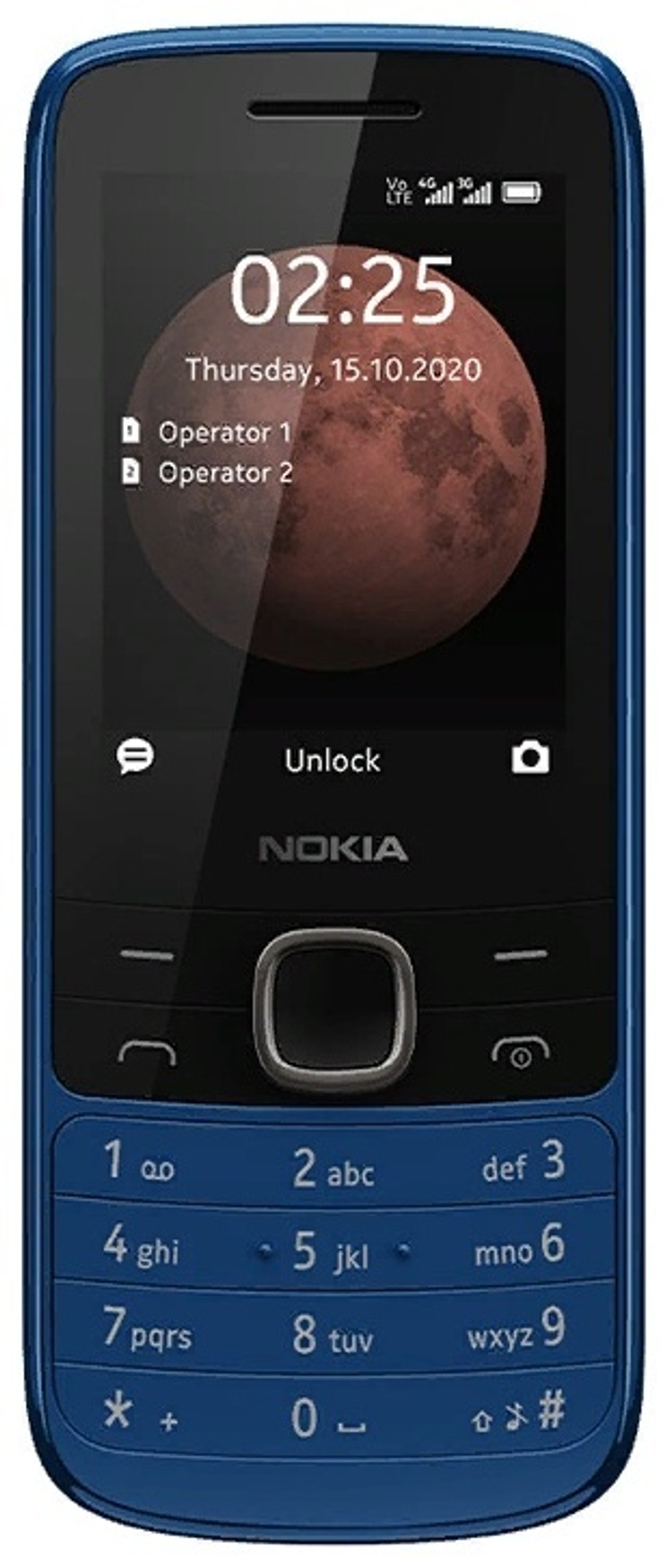 Мобильный телефон Nokia 225 4G синий
