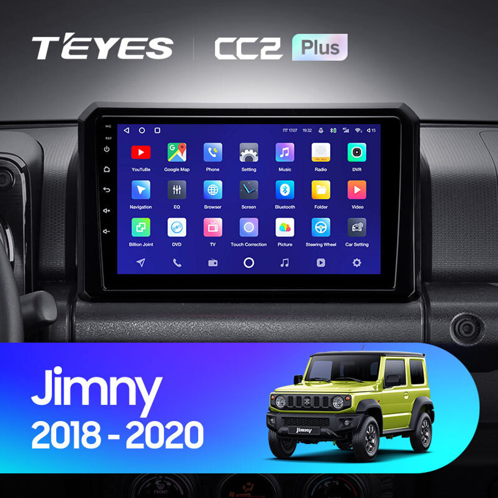 Teyes CC2 Plus 9" для Suzuki Jimny 2018-2020