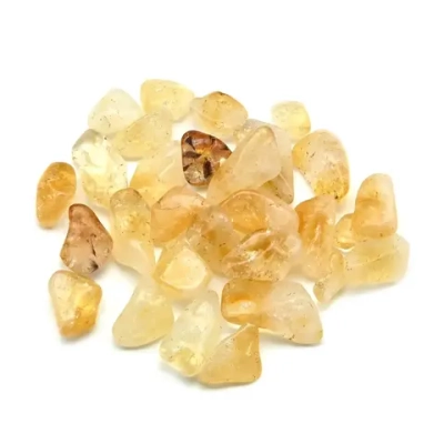 Цитрин галтовка фракция 20-25мм, упаковка 100г