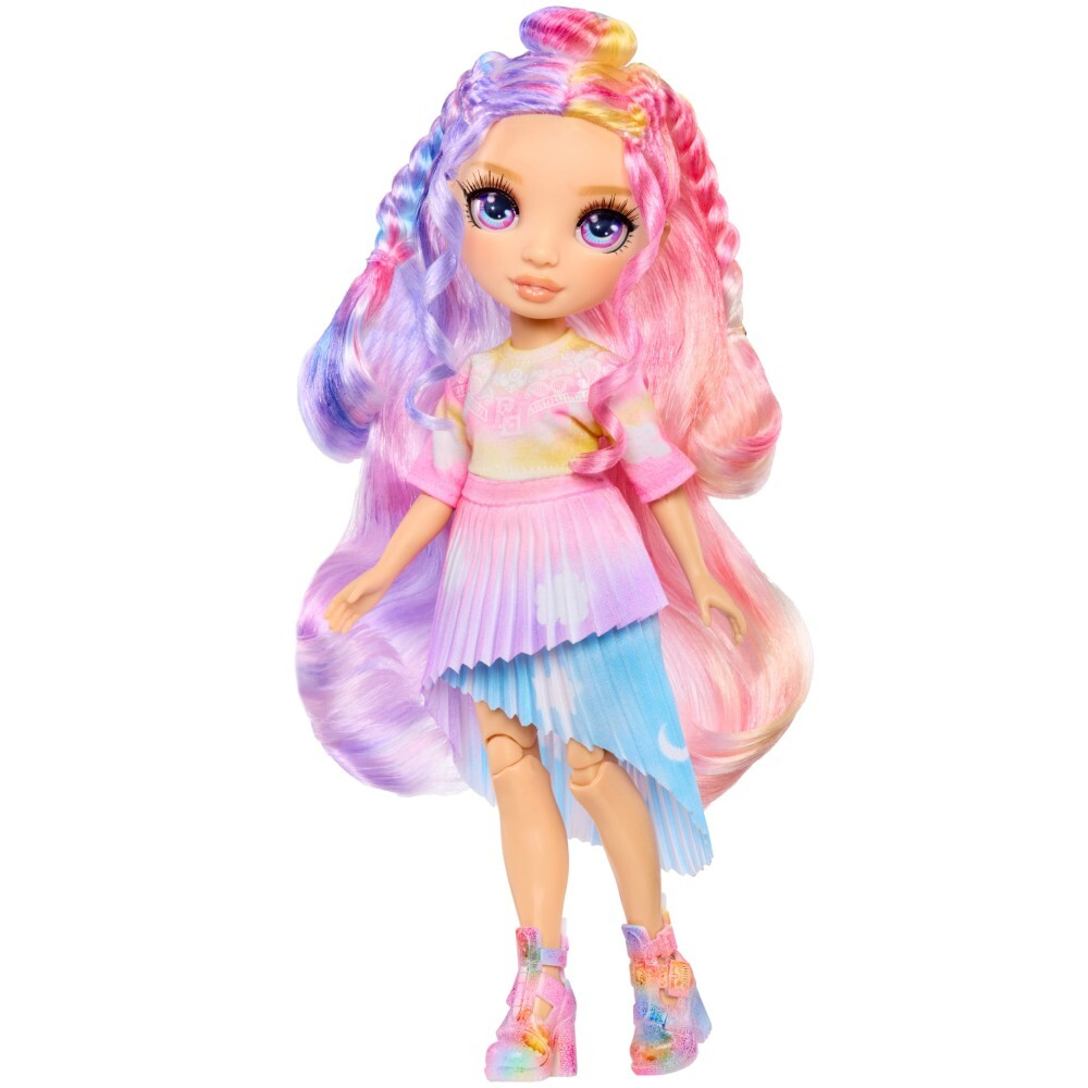 Rainbow High - Модная кукла с фиолетовыми глазами AirBrush & Create 543350