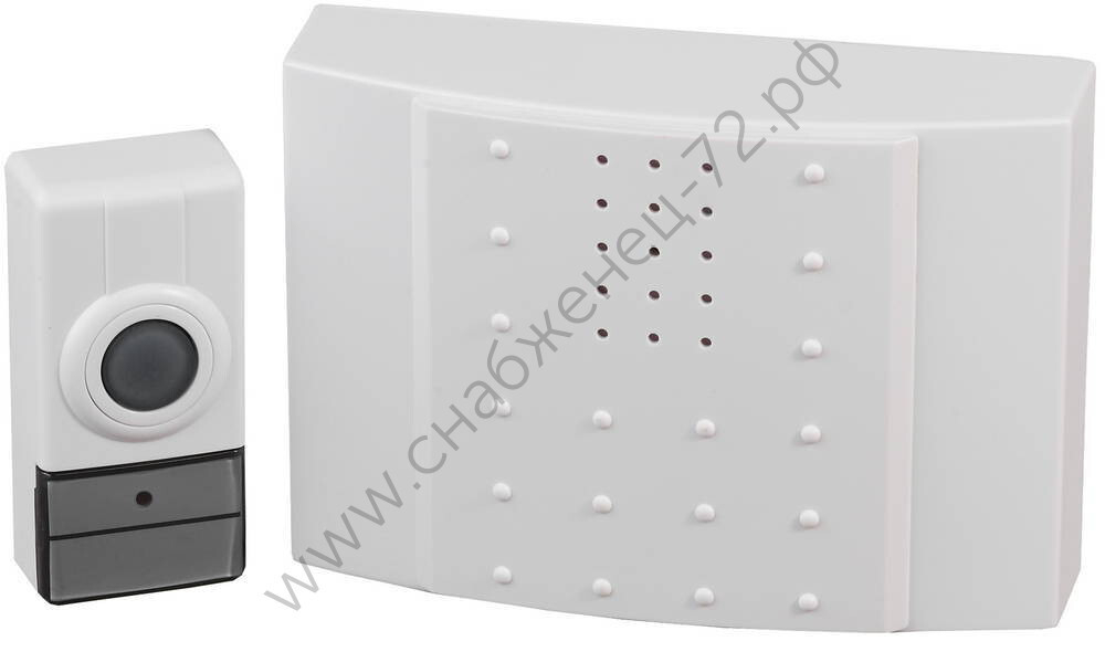 СВЕТОЗАР Лира 16 мелодий, Электрический звонок беспроводной (SV-58062)