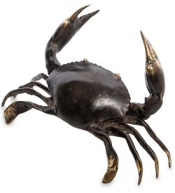 Decor and Gift 24-109 Фигура «Краб» бронза (о.Бали)