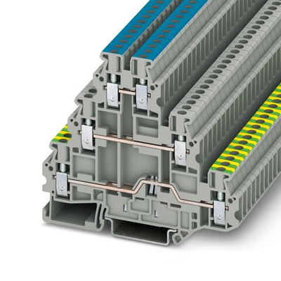 3214291 - UT 2,5-PE/L/N - Многоярусный клеммный модуль