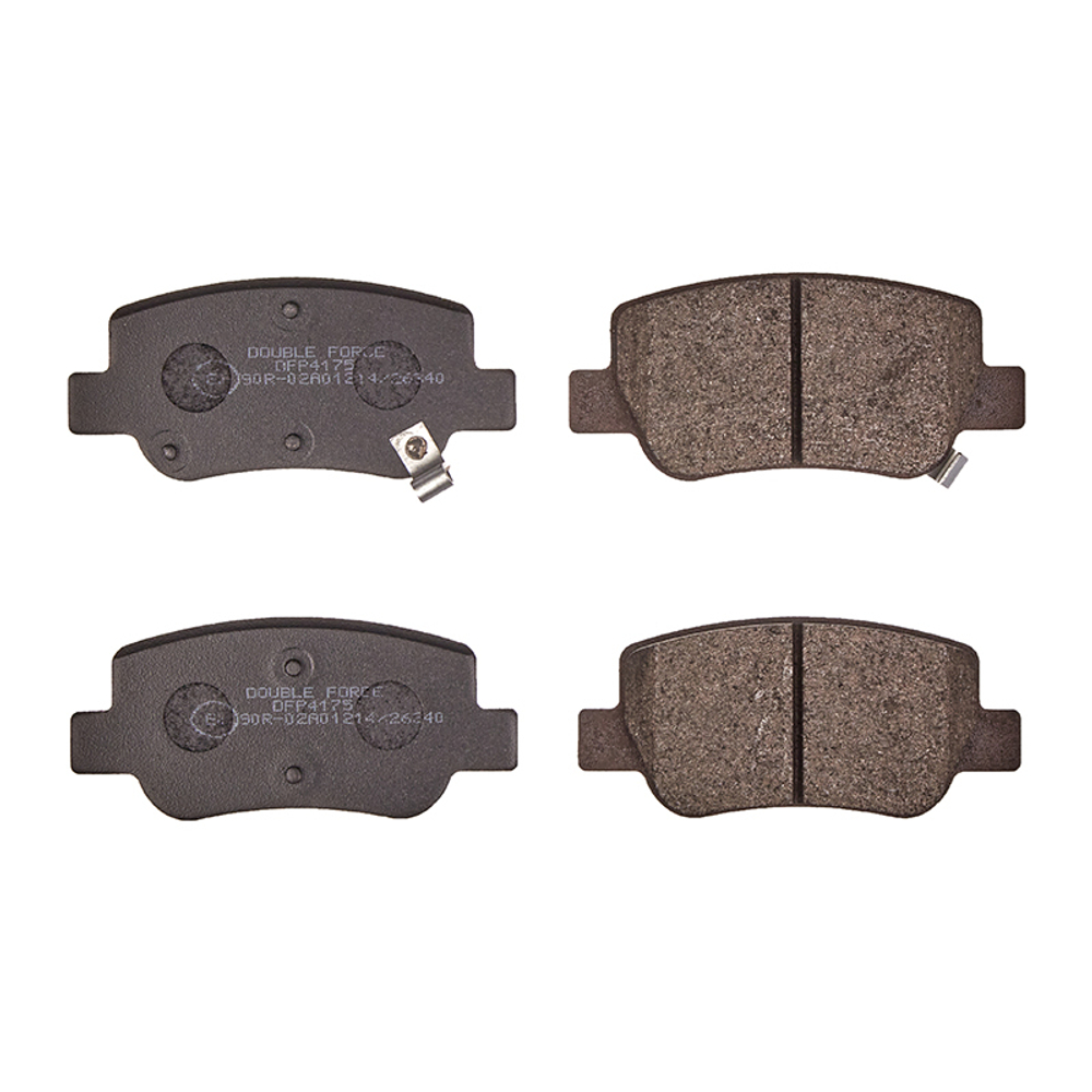 Колодки тормозные дисковые Double Force DFP4175